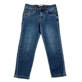 Bikkembergs Jeans tinta unita con Girovita Regolabile Blu per Bambino BK3486X BLU BiKKEMBERGS 
