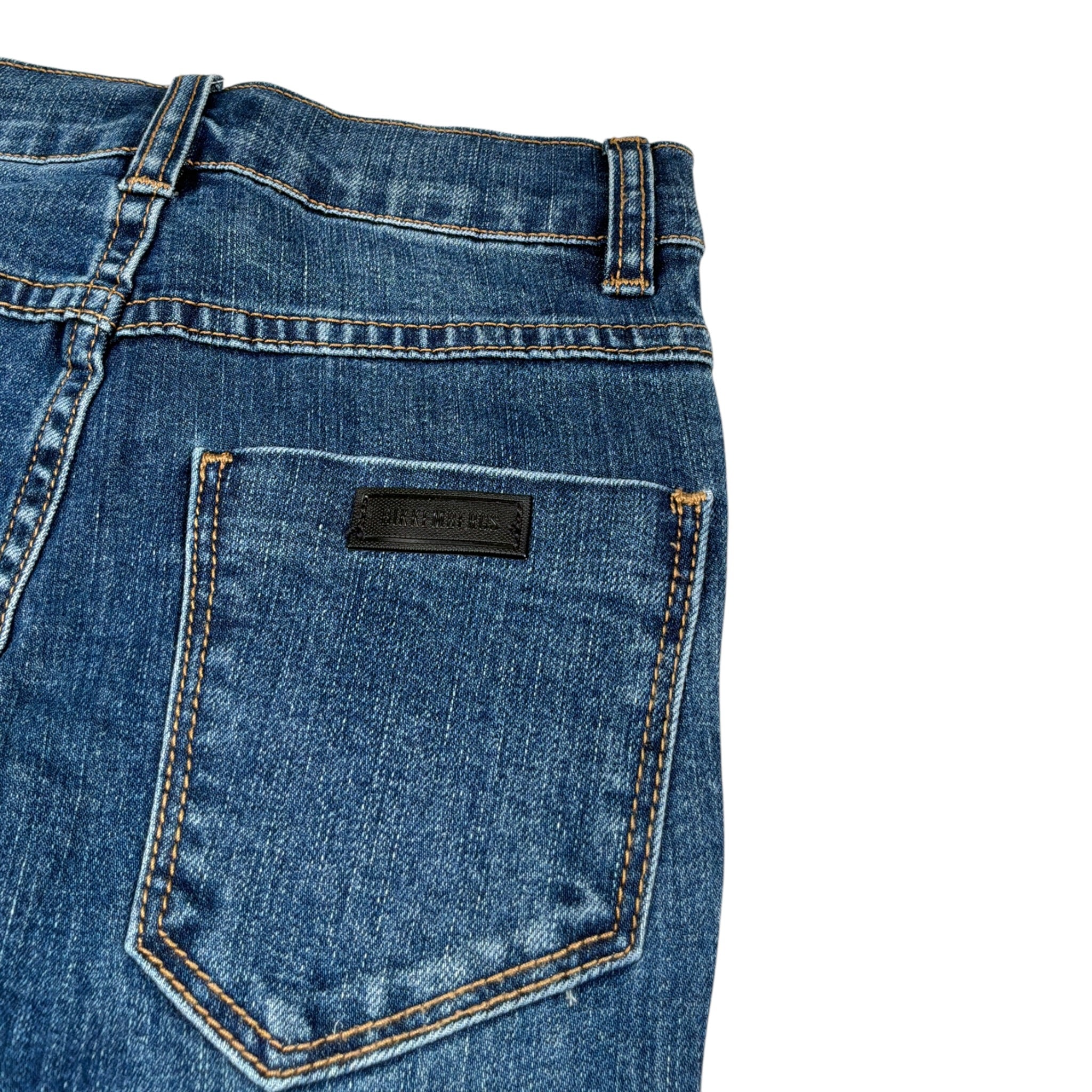 Bikkembergs Jeans tinta unita con Girovita Regolabile Blu per Bambino BK3486X BLU BiKKEMBERGS 