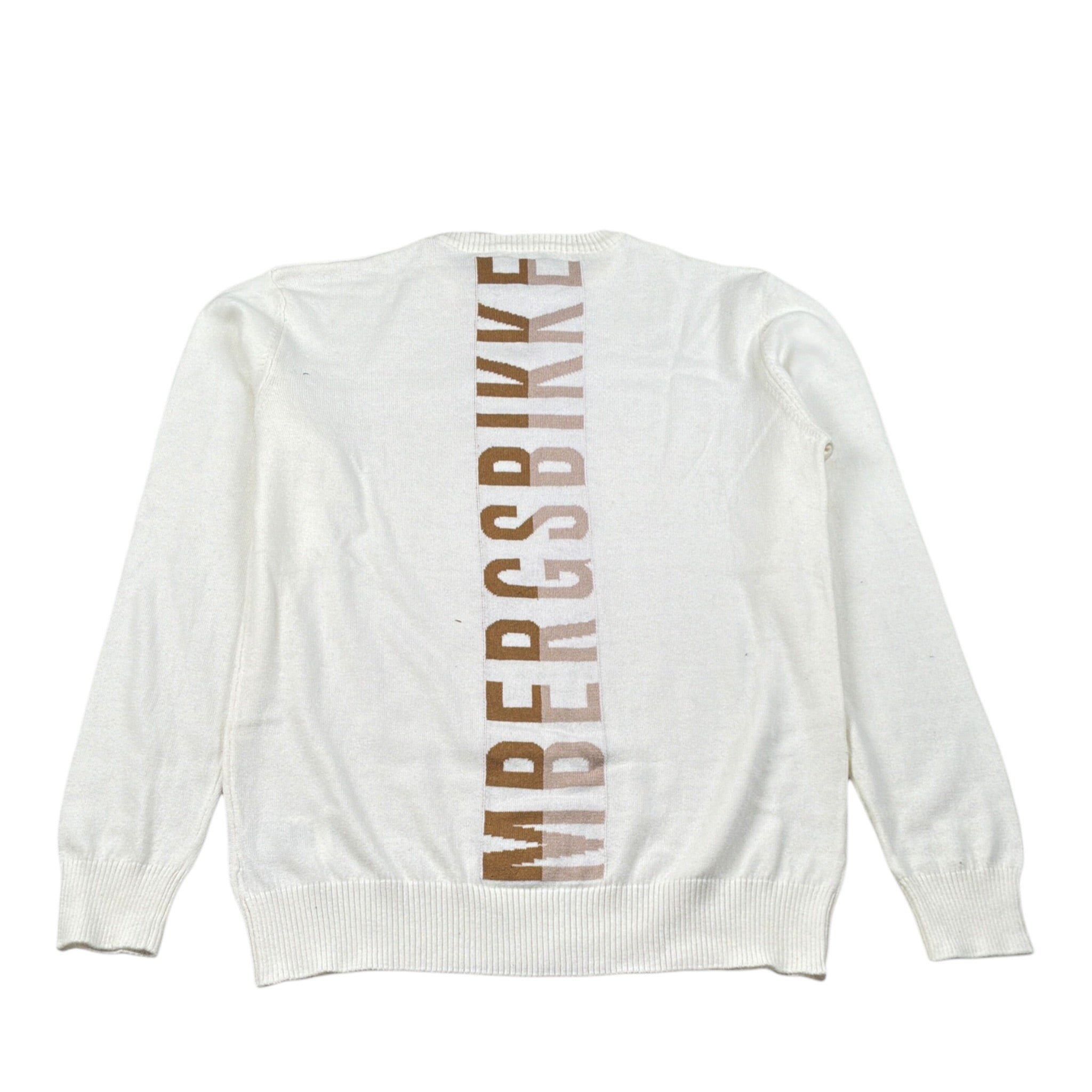 Bikkembergs Maglia tinta unita Girocollo Panna per Bambino BK3599 PANNA BiKKEMBERGS 