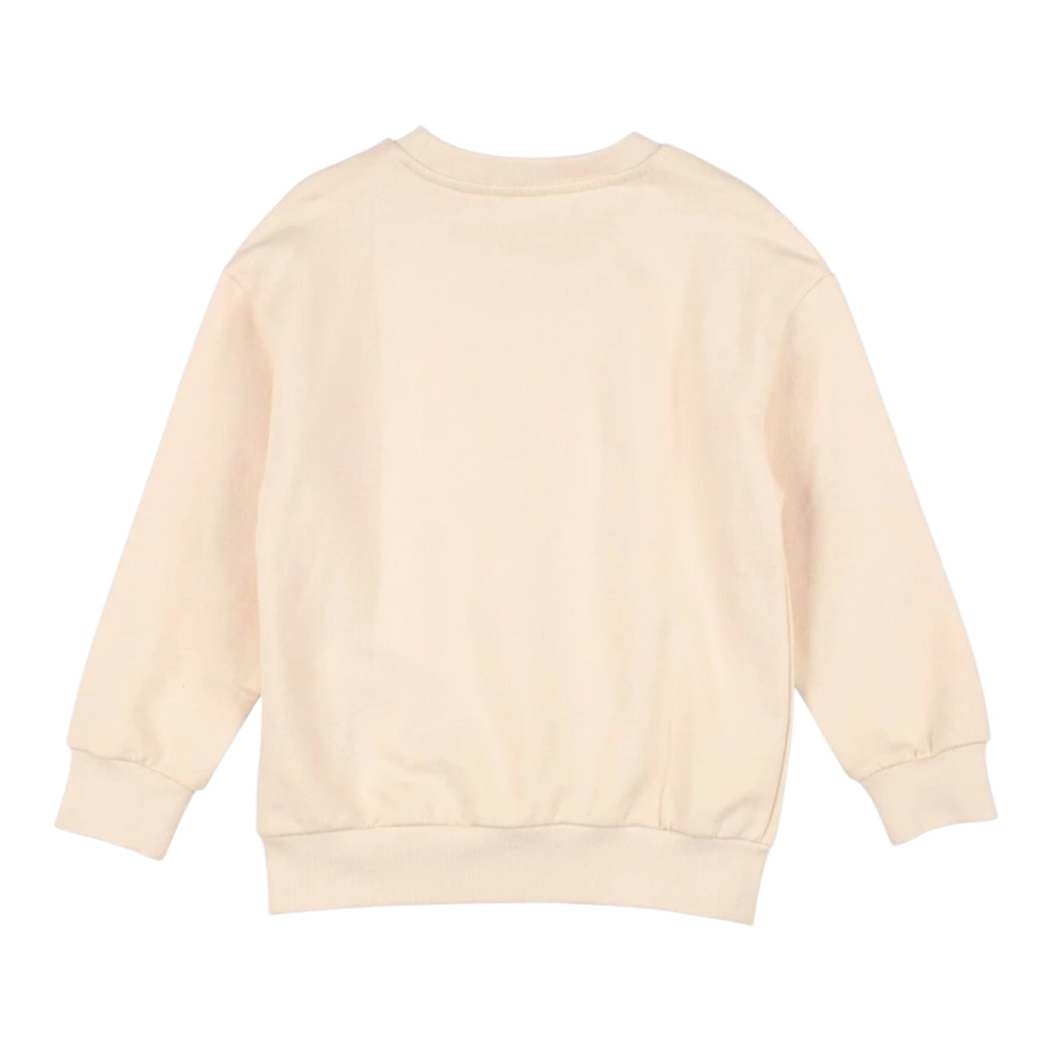 Bikkembergs Felpa Chiusa Girocollo tinta unita con Stapa Panna per Bambino BK3633 PANNA BiKKEMBERGS 