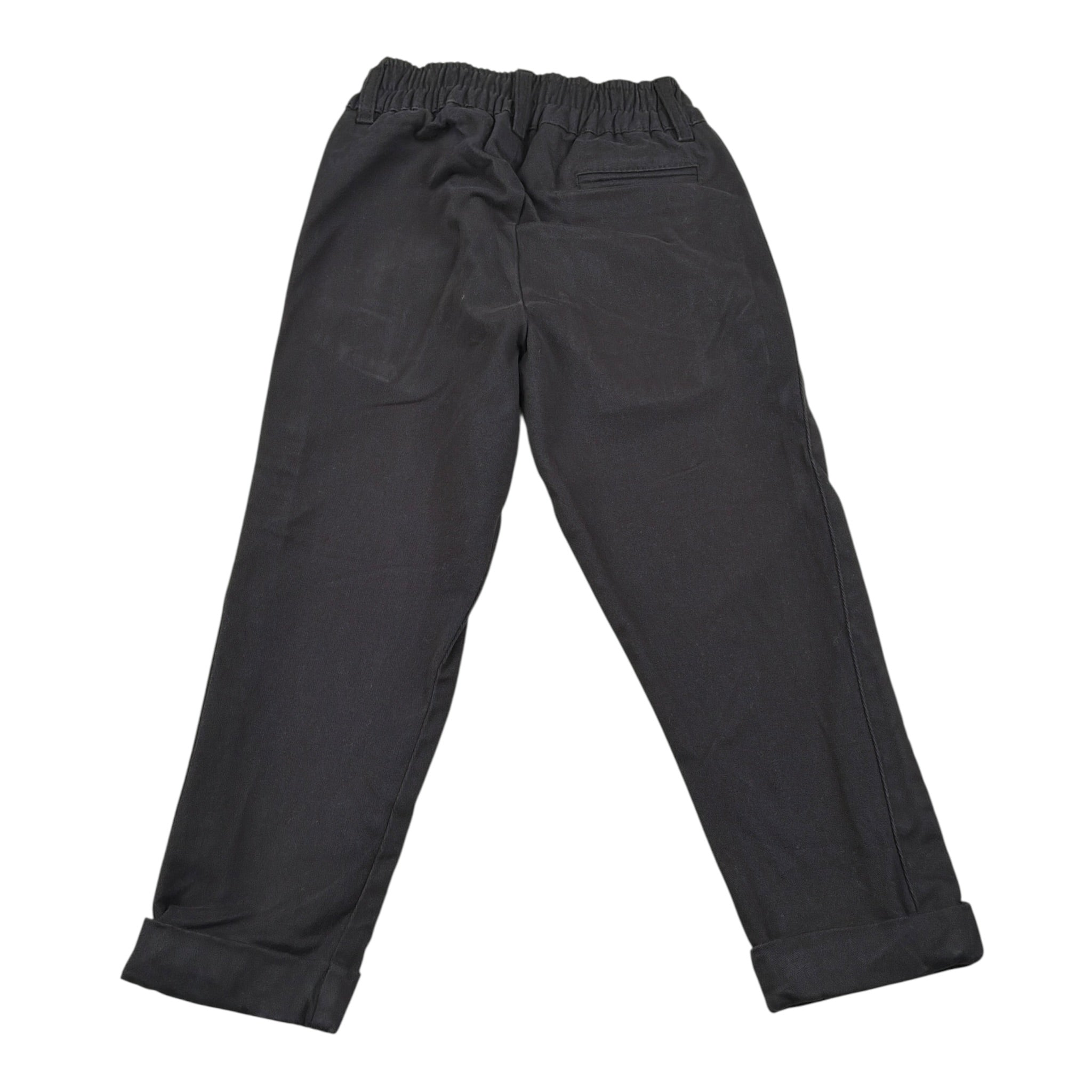 Bikkembergs Pantalone tinta unita con Elastico In Vita Nero per Bambino BK3706 NERO BiKKEMBERGS 