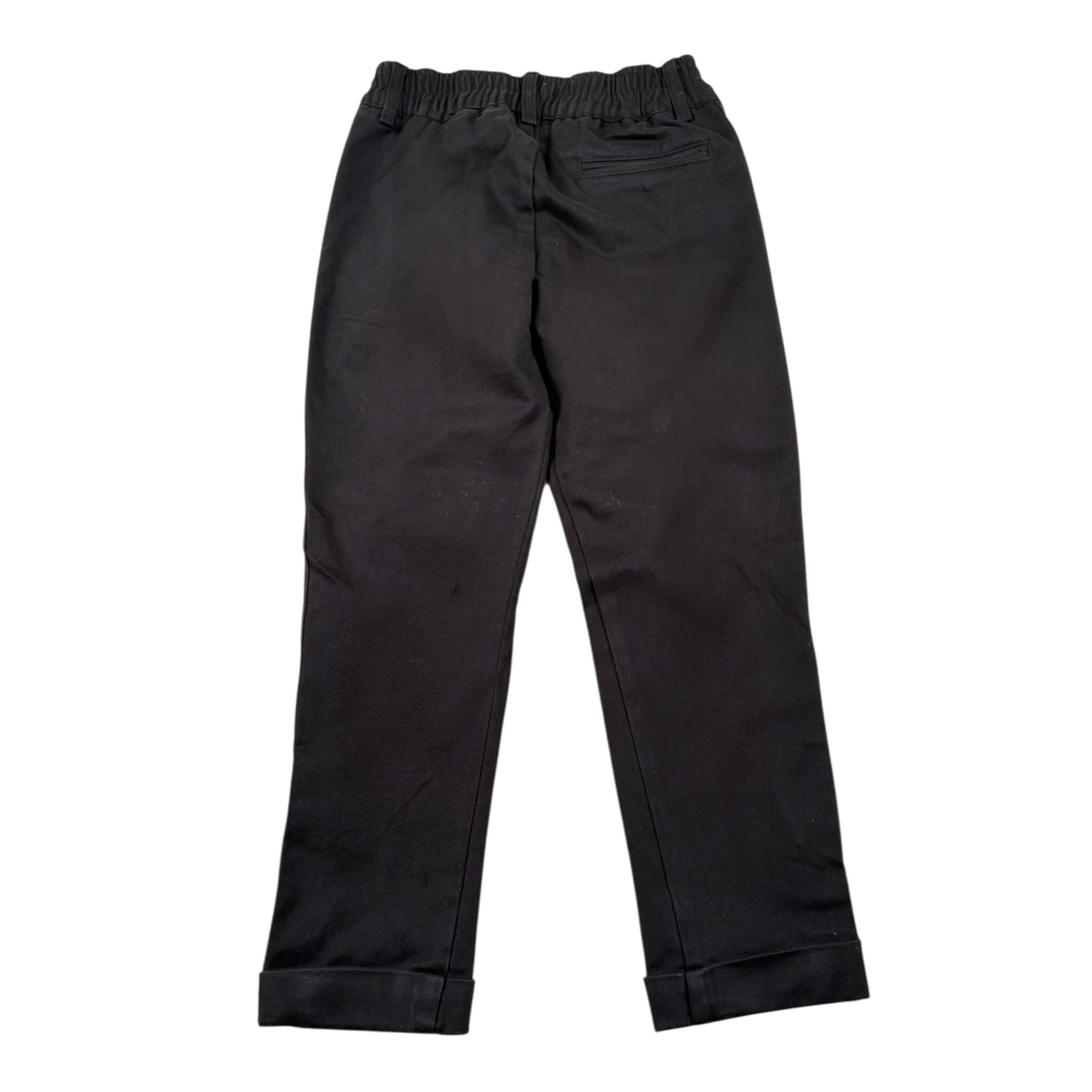 Bikkembergs Pantalone tinta unita con Elastico In Vita Nero per Bambino BK3707 NERO BiKKEMBERGS 