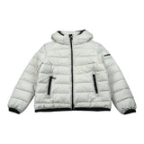 Bikkembergs Giubbino tinta unita con Zip E Cappuccio Beige per Bambino BK3728 BEIGE BiKKEMBERGS 