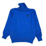 Bikkembergs Maglia Collo Alto tinta unita Cobalto per Bambino BK3748X COBALTO BiKKEMBERGS 