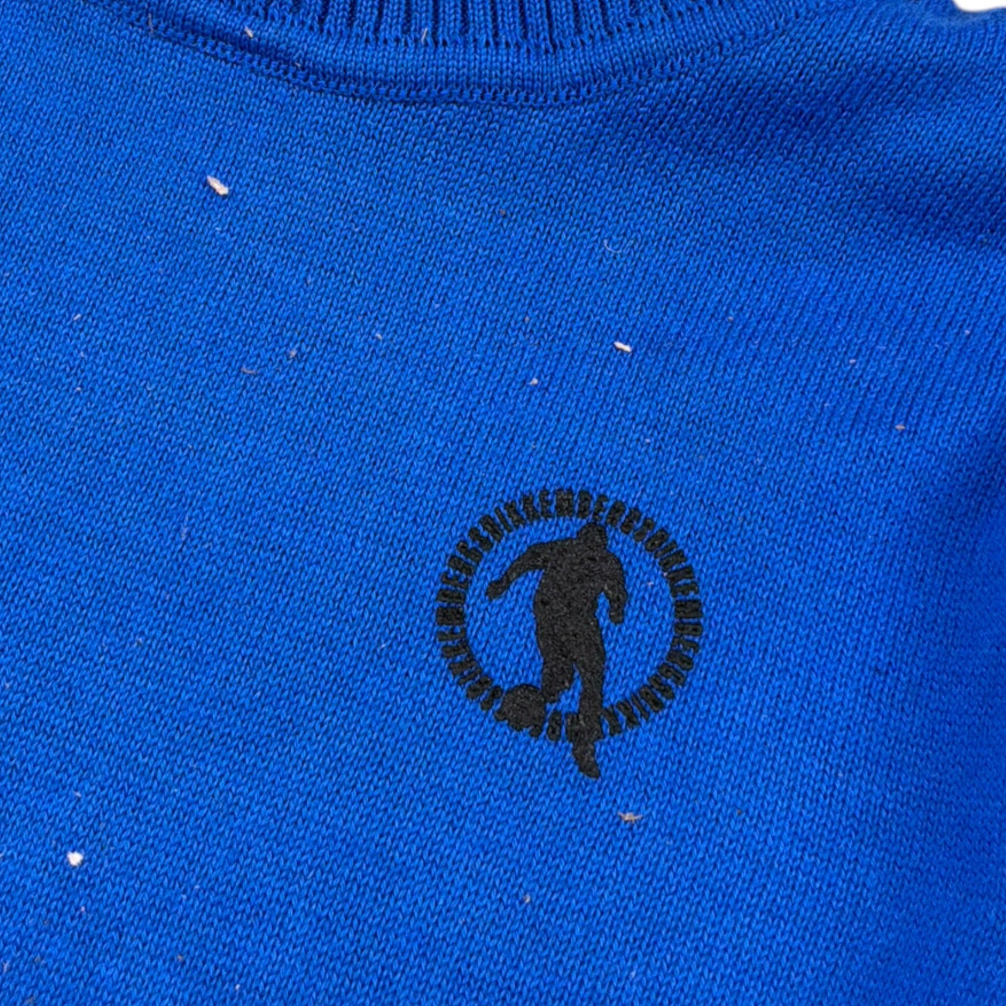 Bikkembergs Maglia Collo Alto tinta unita Cobalto per Bambino BK3748X COBALTO BiKKEMBERGS 