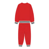 Bikkembergs Completo 2Pz Felpa-Pantalone Rosso per Neonato BK3831X ROSSO BiKKEMBERGS 