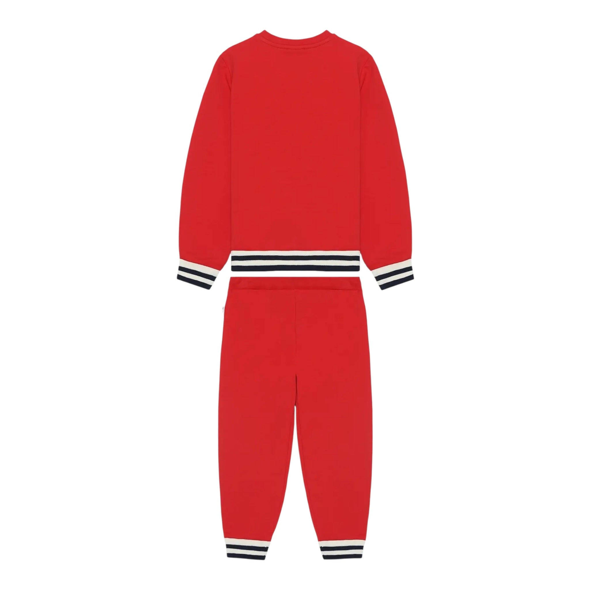 Bikkembergs Completo 2Pz Felpa-Pantalone Rosso per Neonato BK3831X ROSSO BiKKEMBERGS 