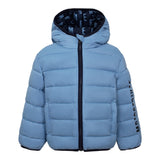 Bikkembergs Giubbino tinta unita con Cappuccio Azzurro per Bambino BK3842JX AZZURRO BiKKEMBERGS 
