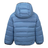Bikkembergs Giubbino tinta unita con Cappuccio Azzurro per Neonato BK3842X AZZURRO BiKKEMBERGS 