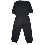 Bikkembergs Completo 2 Pezzi Felpa-Pantalone tinta unita Nero per Bambino BK3894 NERO BiKKEMBERGS 