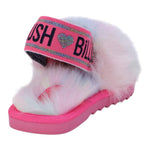 Billieblush Ciabatta Peluche Cn Elastico Rosa per Bambina U19331 ROSA BillIEBLUSH 
