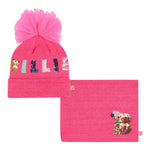 Billieblush Set Cappello Sciarpa tinta unita Rosa Fluo per Bambina U20611J ROSA FLUO BillIEBLUSH 