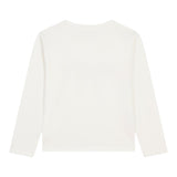 Billieblush Shirt tinta unita con Stampa Panna per Neonata U20659B PANNA BillIEBLUSH 