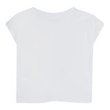 Billieblush T-Shirt Girocollo tinta unita con Stampa Bianco per Neonata U20934 BIANCO BillIEBLUSH 