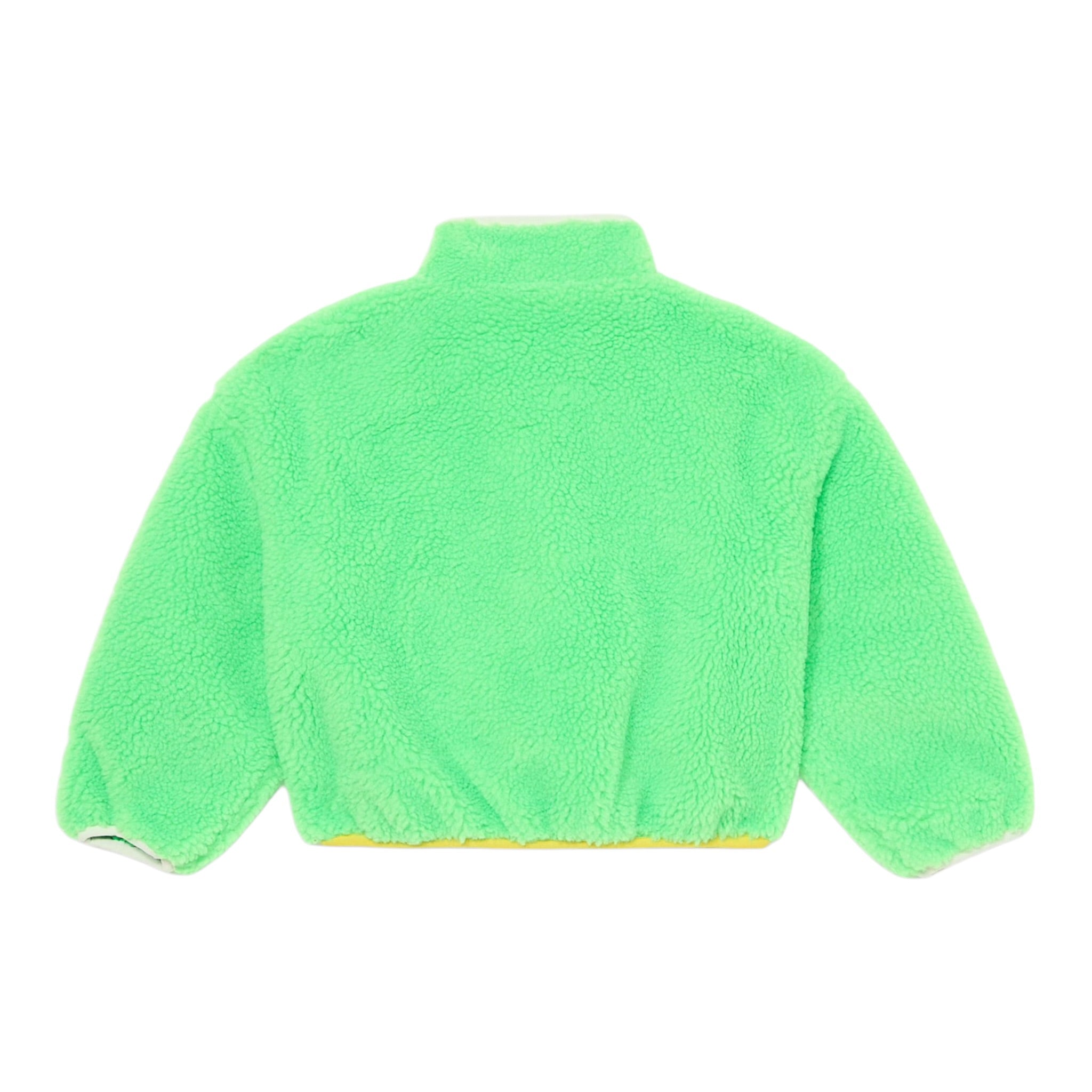 Billieblush Giubbino tinta unita con Zip Verde Fluo per Bambina U21174 VERDE FLUO BillIEBLUSH 