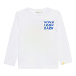 Billieblush Shirt Girocollo tinta unita con Stampa Bianco per Bambino U21180 BIANCO BillIEBLUSH 