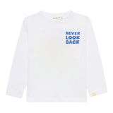 Billieblush Shirt Girocollo tinta unita con Stampa Bianco per Bambino U21180 BIANCO BillIEBLUSH 