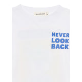 Billieblush Shirt Girocollo tinta unita con Stampa Bianco per Bambino U21180 BIANCO BillIEBLUSH 