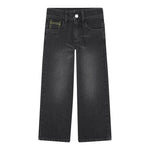 Billieblush Jeans tinta unita con Girovita Regolabile Nero per Bambino U21189 NERO BillIEBLUSH 