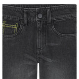 Billieblush Jeans tinta unita con Girovita Regolabile Nero per Bambino U21189 NERO BillIEBLUSH 