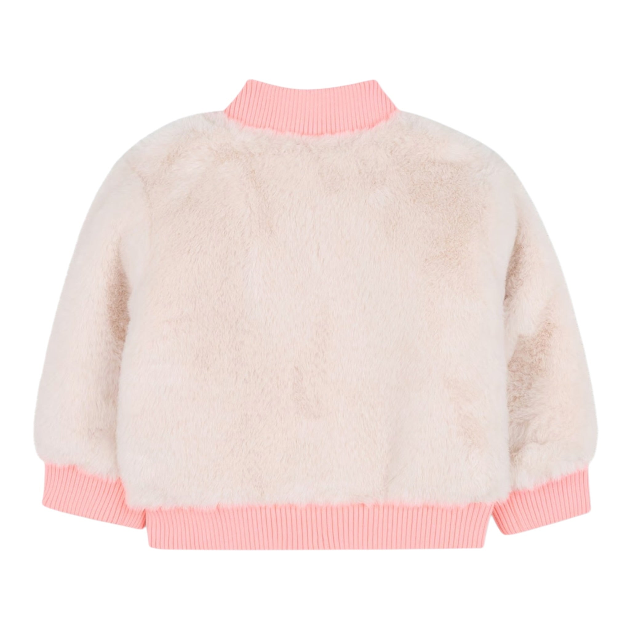 Billieblush Pelliccia tinta unita con Zip Rosa per Bambina U21251JX ROSA BillIEBLUSH 