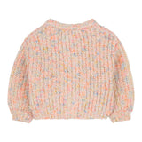 Billieblush Cardigan Multicolor con Applicazione Pesca per Bambina U21263 PESCA BillIEBLUSH 