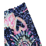 Billieblush Abito Manica Lunga tinta unita con Paillettes Blu per Bambina U21285 BLU BillIEBLUSH 