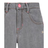 Billieblush Jeans tinta unita con Girovita Regolabile Grigio per Bambina U21339 GRIGIO BillIEBLUSH 