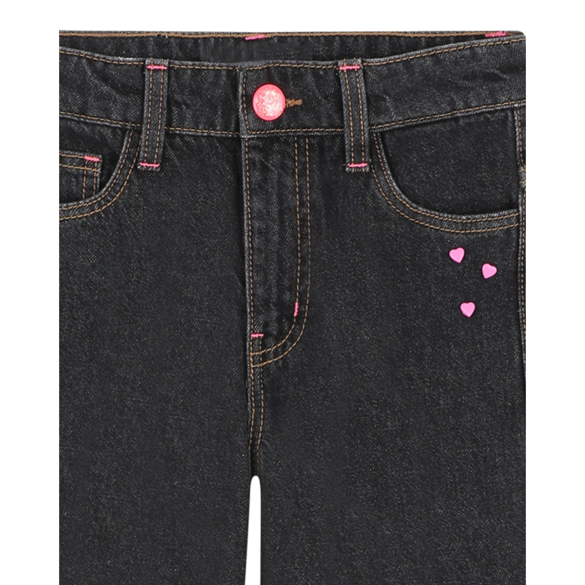 Billieblush Jeans tinta unita Modello Palazzo Nero per Bambina U21340X NERO BillIEBLUSH 