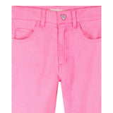 Billieblush Jeans tinta unita con Ricami Rosa Fluo per Bambina U21343 ROSA FLUO BillIEBLUSH 