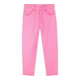 Billieblush Jeans tinta unita con Ricami Rosa Fluo per Bambina U21343 ROSA FLUO BillIEBLUSH 