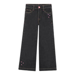 Billieblush Jeans tinta unita con Girovita Regolabile Nero per Bambina U2134J NERO BillIEBLUSH 