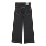 Billieblush Jeans tinta unita con Girovita Regolabile Nero per Bambina U2134J NERO BillIEBLUSH 