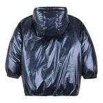 Billieblush Giubbino tinta unita con Cappuccio Blu per Bambina U21354 BLU BillIEBLUSH 
