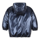Billieblush Giubbino tinta unita con Cappuccio Blu per Bambina U21354 BLU BillIEBLUSH 