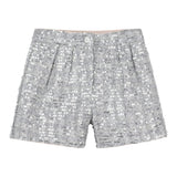 Billieblush Short Paillettato Tknta Unita Argento per Bambina U21393 ARGENTO BillIEBLUSH 