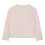 Billieblush Shirt Girocollo tinta unita con Brillantini Rosa per Bambina U21400J ROSA BillIEBLUSH 