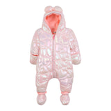 Billieblush Eskimo tinta unita con Cappuccio Rosa per Neonata U21439 ROSA BillIEBLUSH 