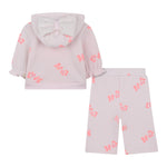Billieblush Completo 2 Pezzi Felpa-Pantalone tinta unita Rosa per Neonata U21452X ROSA BillIEBLUSH 