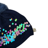 Billieblush Cappello tinta unita con Paillettes Blu per Bambina U21510 BLU BillIEBLUSH 