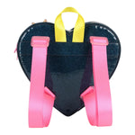 Billieblush Zaino A Forma Di Cuore tinta unita con Applicazioni Blu per Bambina U21529 BLU BillIEBLUSH 