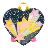 Billieblush Zaino A Forma Di Cuore tinta unita con Applicazioni Blu per Bambina U21529 BLU BillIEBLUSH 