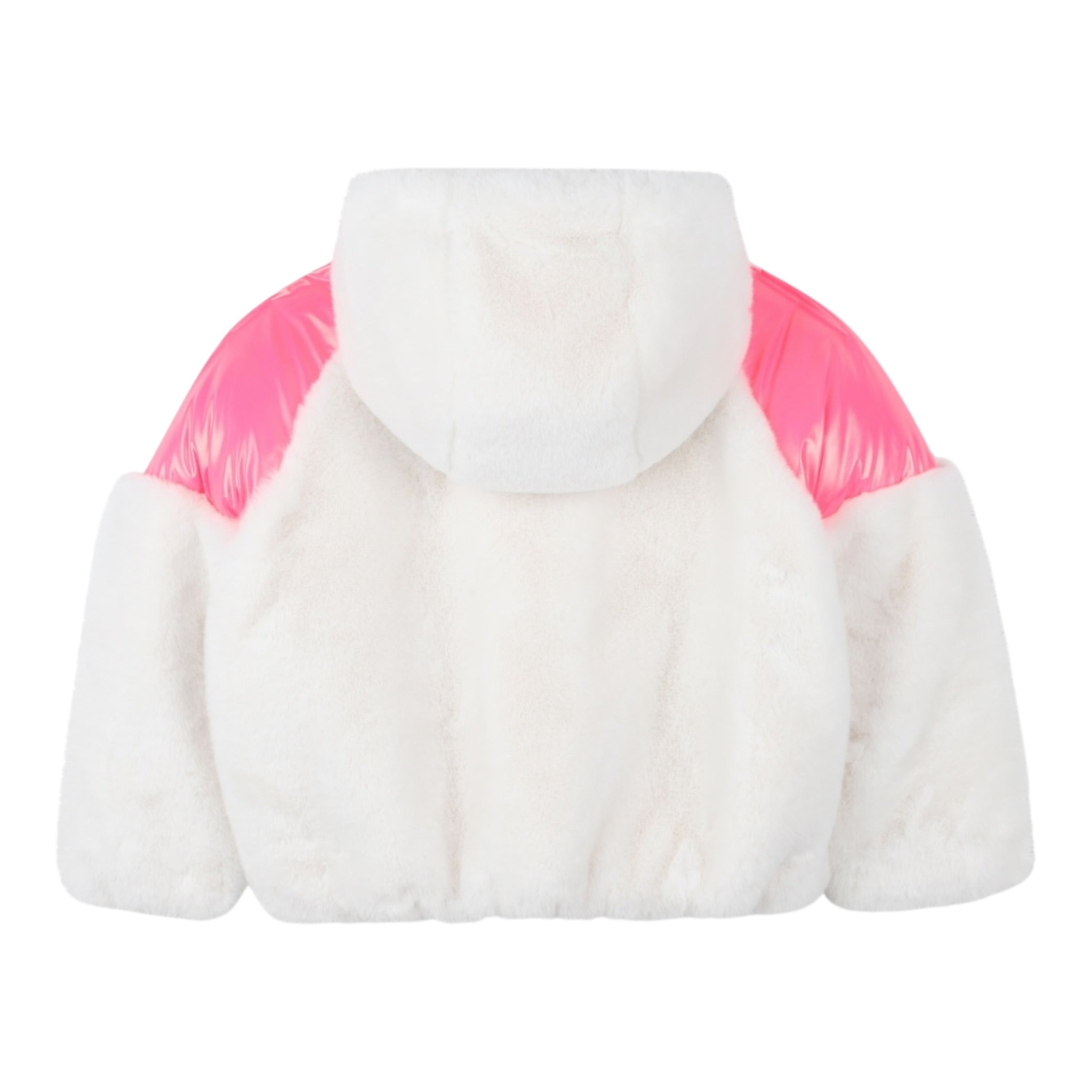 Billieblush Giubbino tinta unita con Cappuccio Panna per Bambina U21563X PANNA BillIEBLUSH 