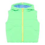 Billieblush Smanicato tinta unita con Cappuccio Verde Fluo per Bambino U21566 VERDE FLUO BillIEBLUSH 