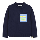 Billieblush Maglia Girocollo tinta unita Blu per Bambino U21579 BLU BillIEBLUSH 