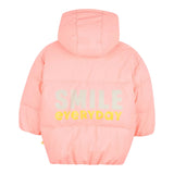 Billieblush Giubbino tinta unita con Cappuccio Rosa per Bambina U21602 ROSA BillIEBLUSH 