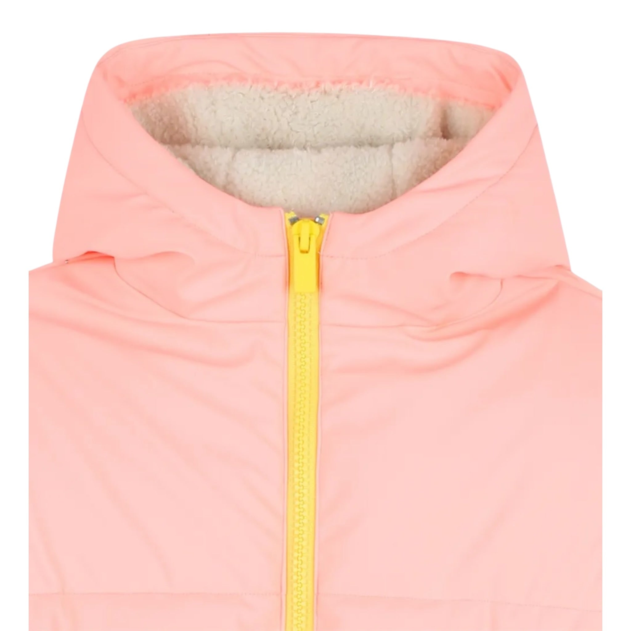 Billieblush Giubbino tinta unita con Cappuccio Rosa per Bambina U21602 ROSA BillIEBLUSH 