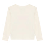 Billieblush Shirt Girocollo tinta unita con Paillettes Avorio per Bambina U21608 AVORIO BillIEBLUSH 