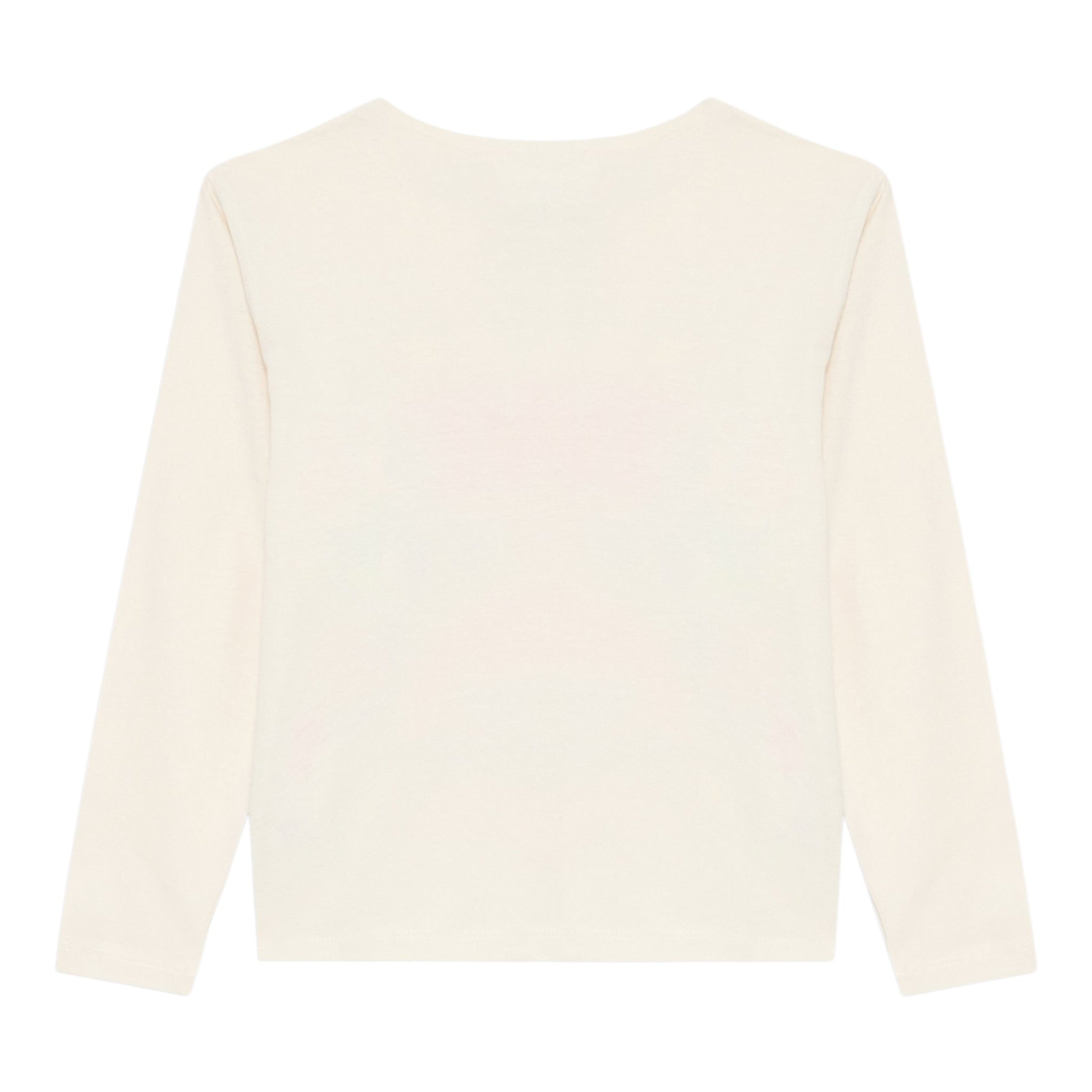 Billieblush Shirt Girocollo tinta unita con Paillettes Avorio per Bambina U21608 AVORIO BillIEBLUSH 