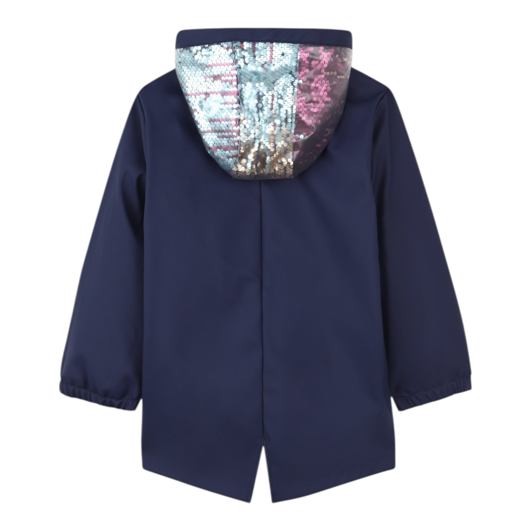 Billieblush Giubbino tinta unita con Cappuccio Blu per Bambina U2163 BLU BillIEBLUSH 